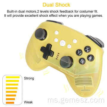 Wireless Controller untuk Switch / Switch Lite dengan Turbo